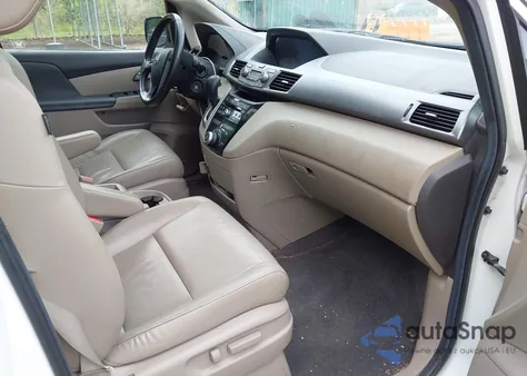 2012 Honda Odyssey Ex-L из США, поврежденный, VIN 5FNRL5H65CB120144